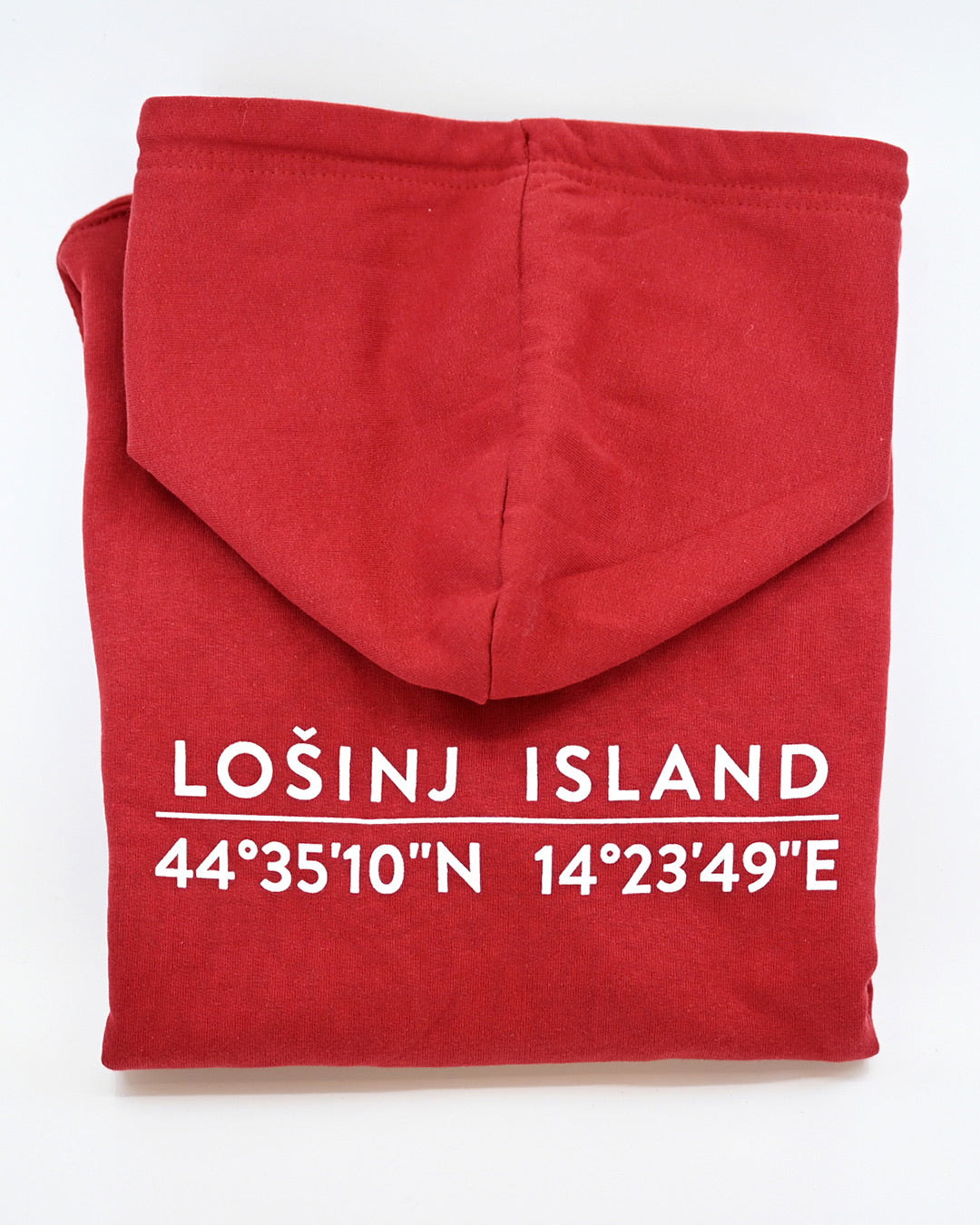 Losinj Island Hoodie Brick Red
