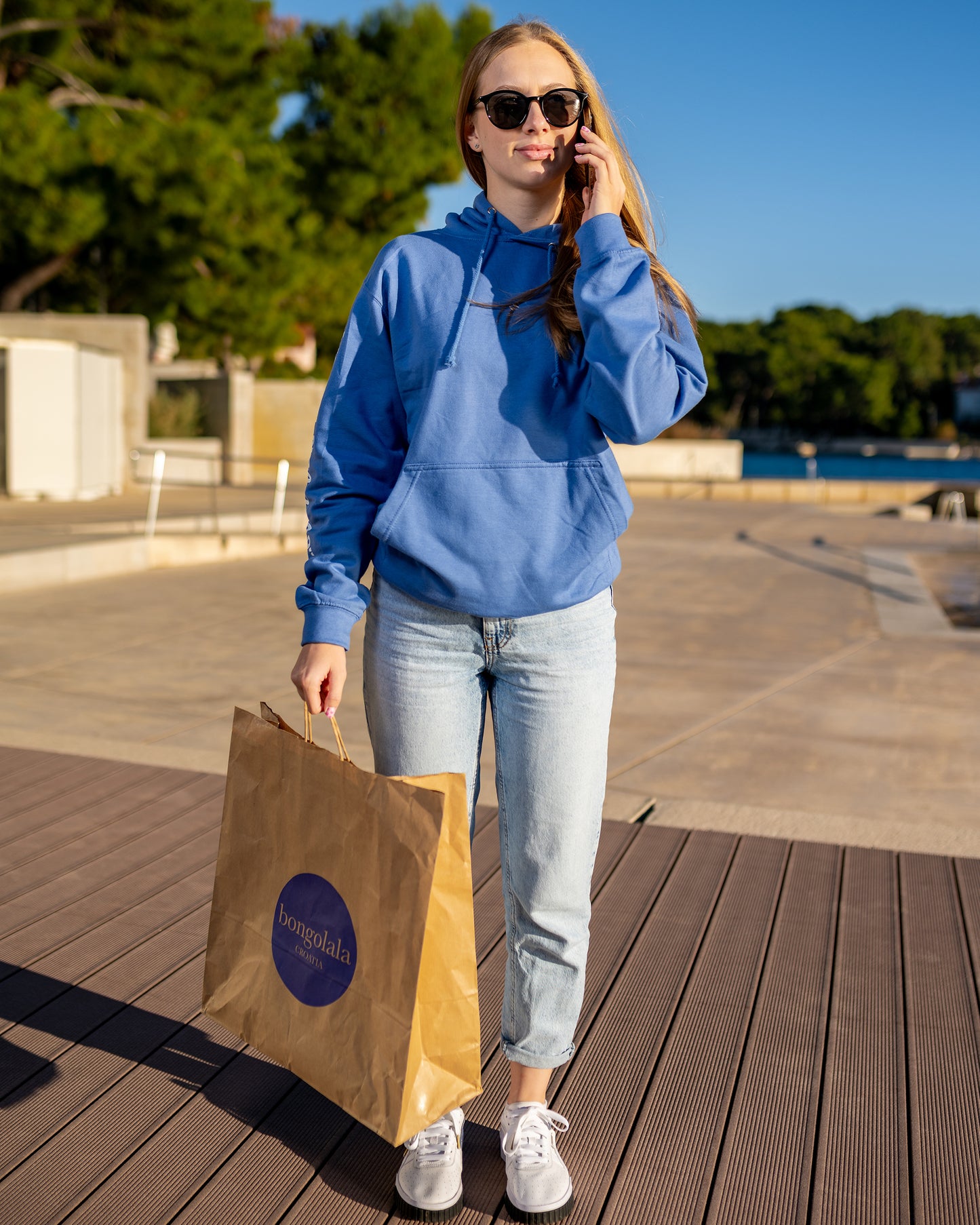 Lošinj Coordinates Hoodie: Atlantic Blue