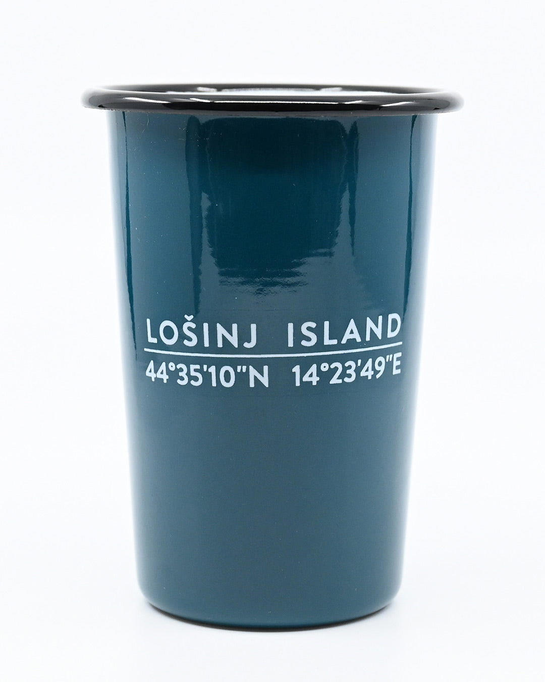 Losinj Island Enamel Tumbler Teal