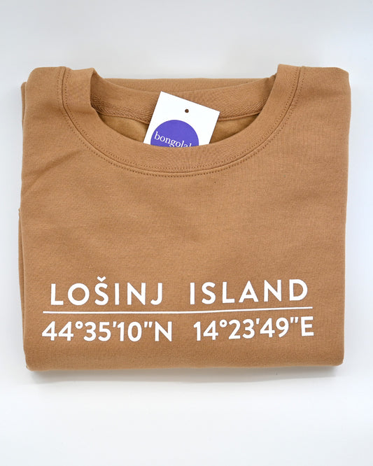 Losinj Island Sweatshirt Caramel