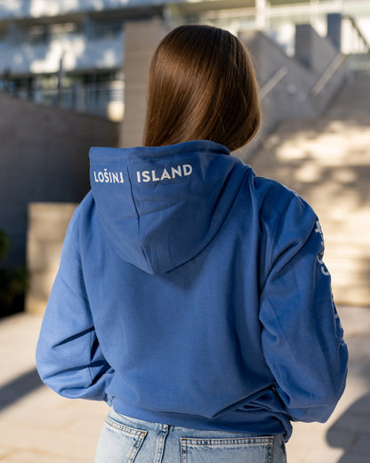 Lošinj Coordinates Hoodie: Atlantic Blue