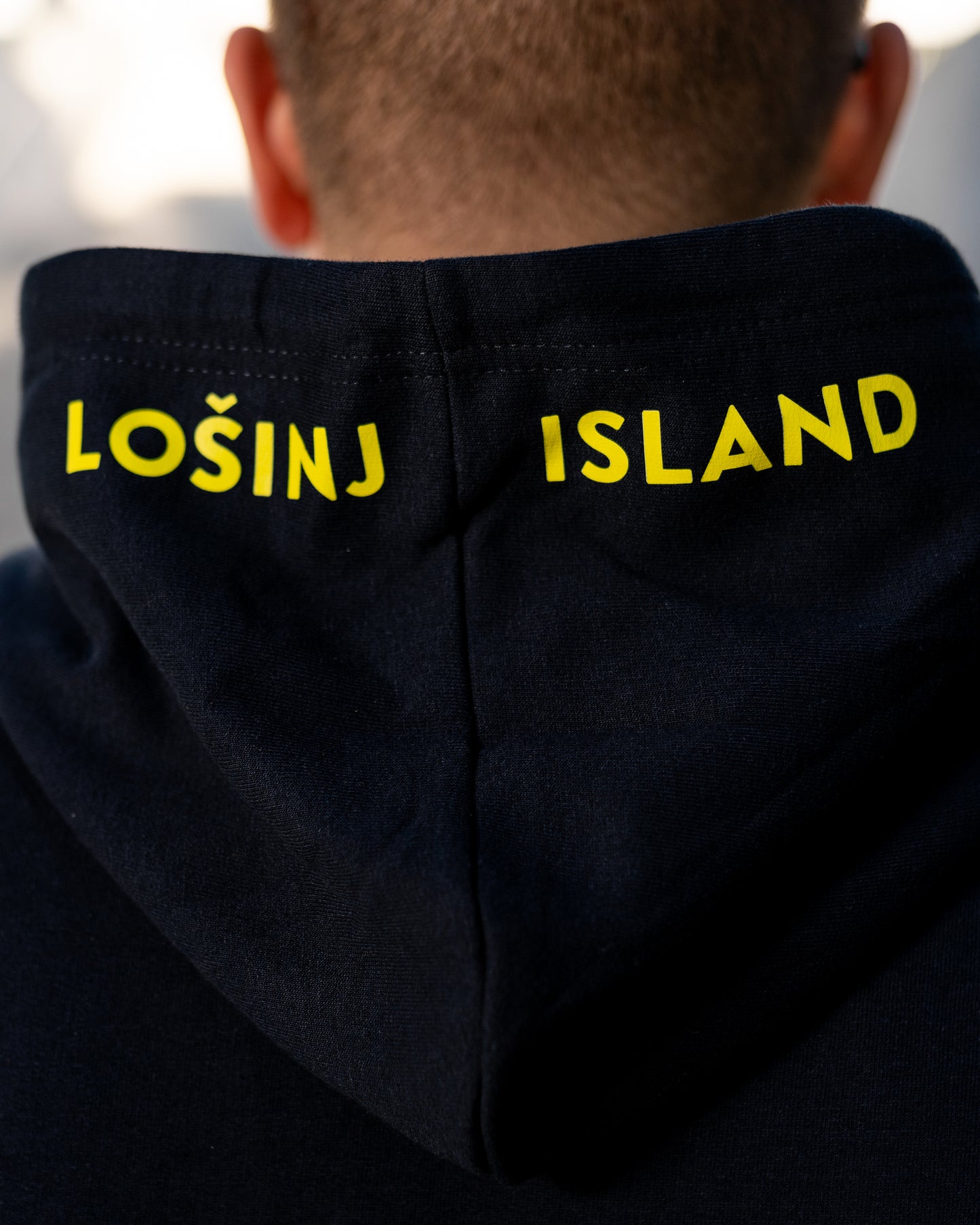 Lošinj Coordinates Hoodie: New French Navy