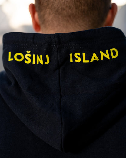 Lošinj Coordinates Hoodie: New French Navy