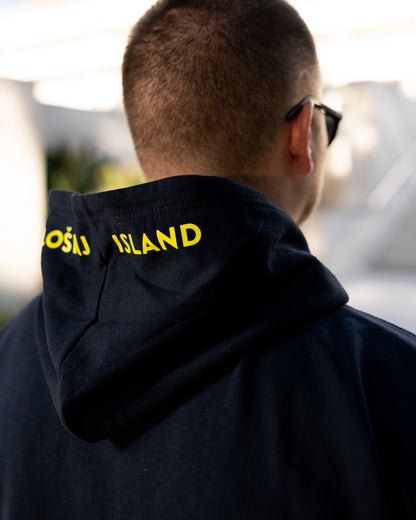 Lošinj Coordinates Hoodie: New French Navy