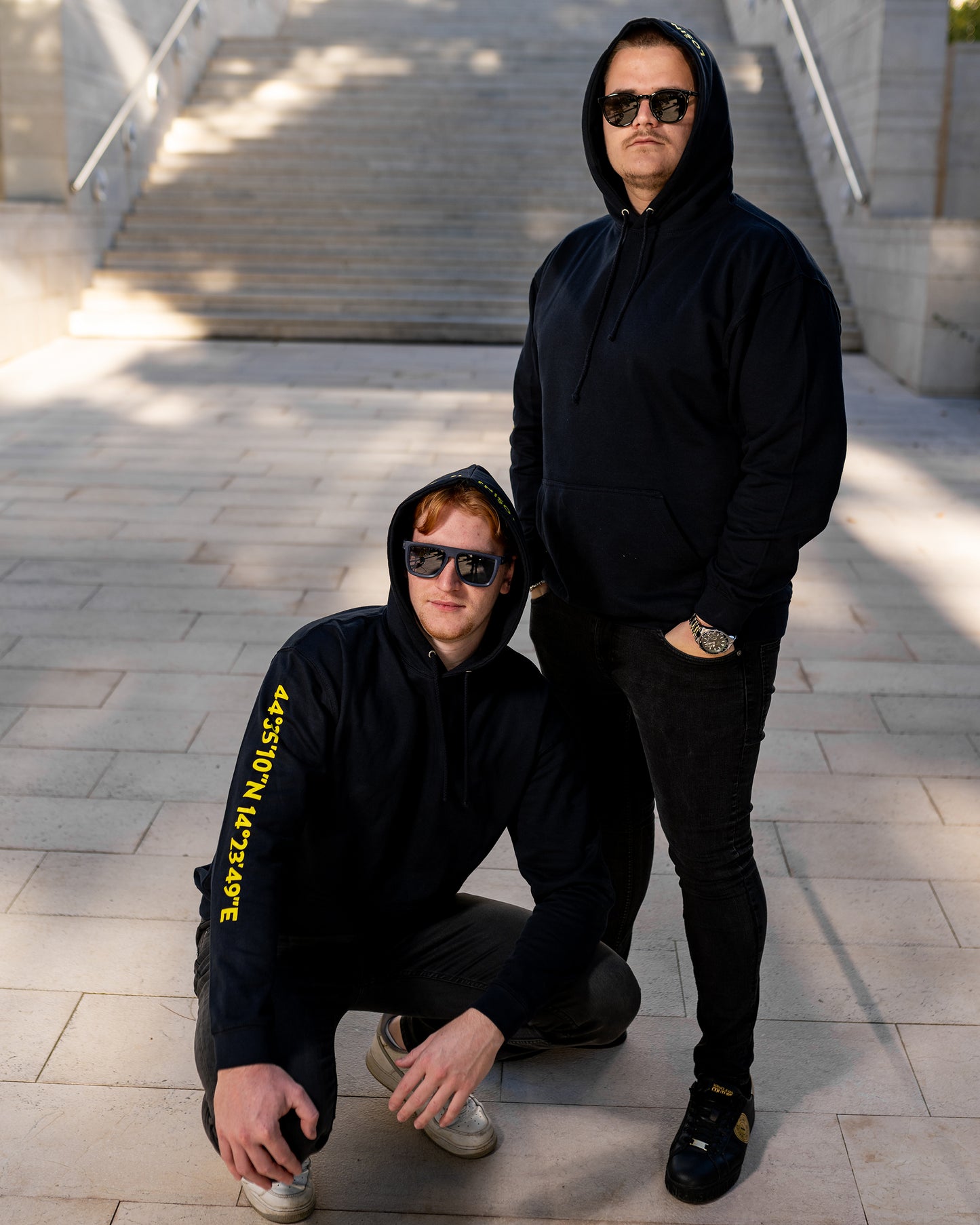 Lošinj Coordinates Hoodie: New French Navy