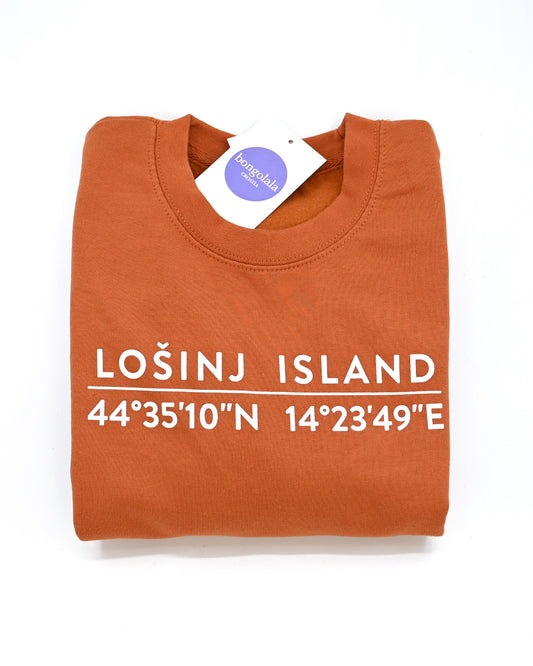 Lošinj Coordinates Sweatshirt: Ginger Biscuit
