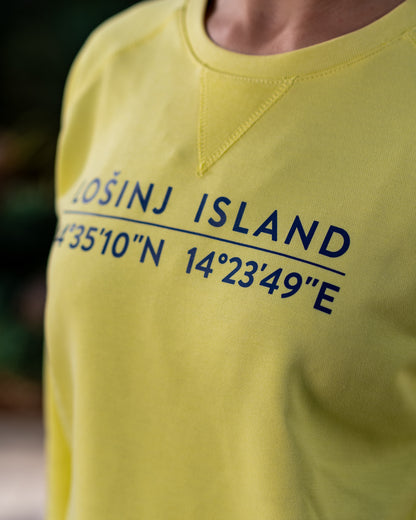 Lošinj Coordinates French Terry: Lemon Yellow