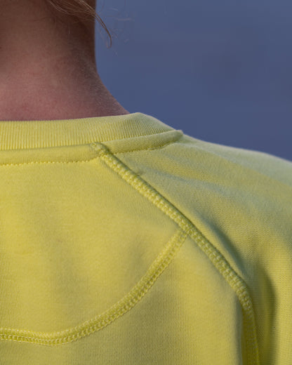 Lošinj Coordinates French Terry: Lemon Yellow