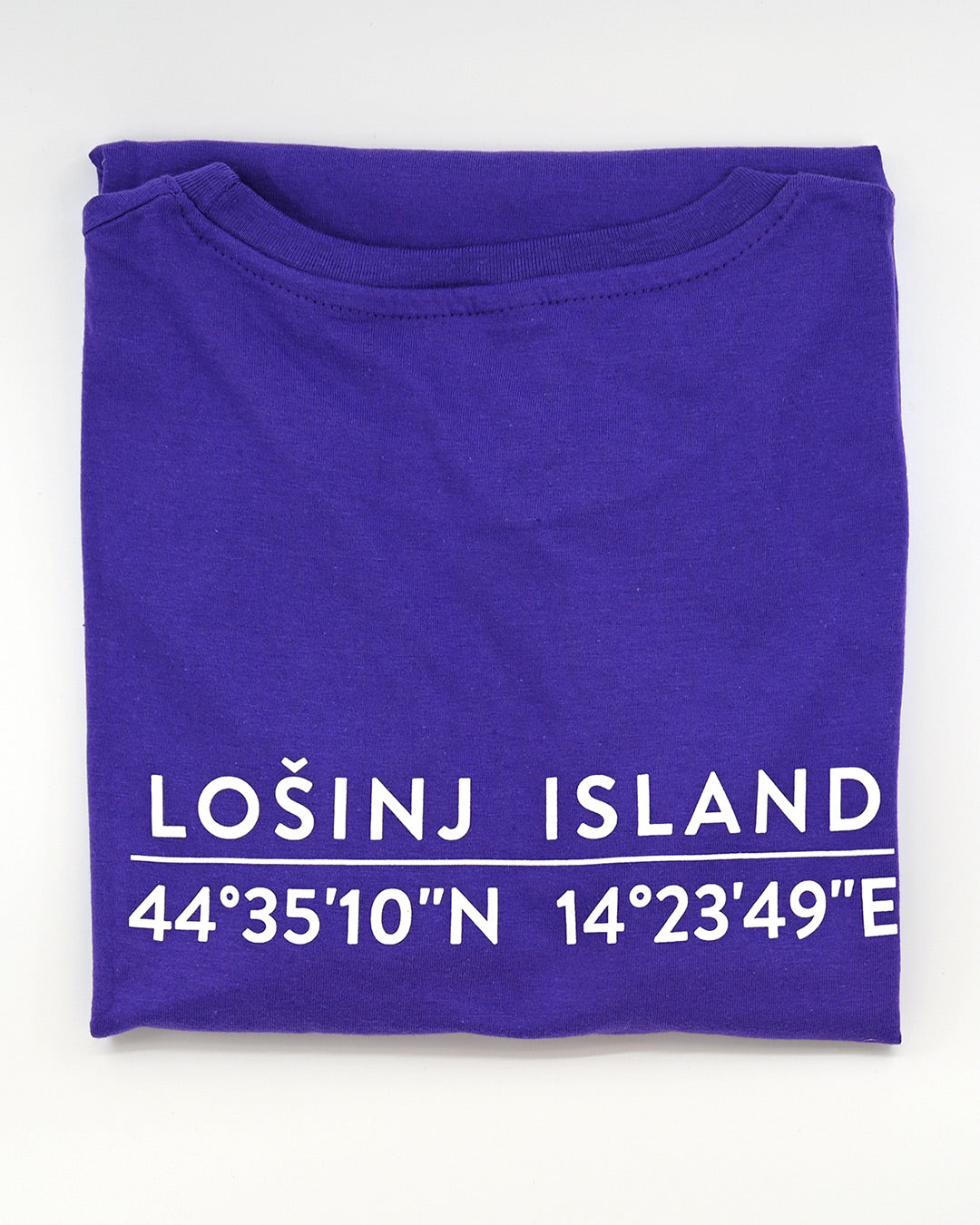 Losinj Island Ladies T-shirt Purple