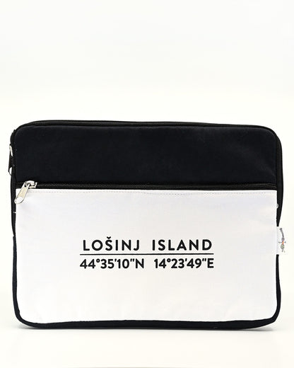 Losinj Island Tablet Pouch Black and White
